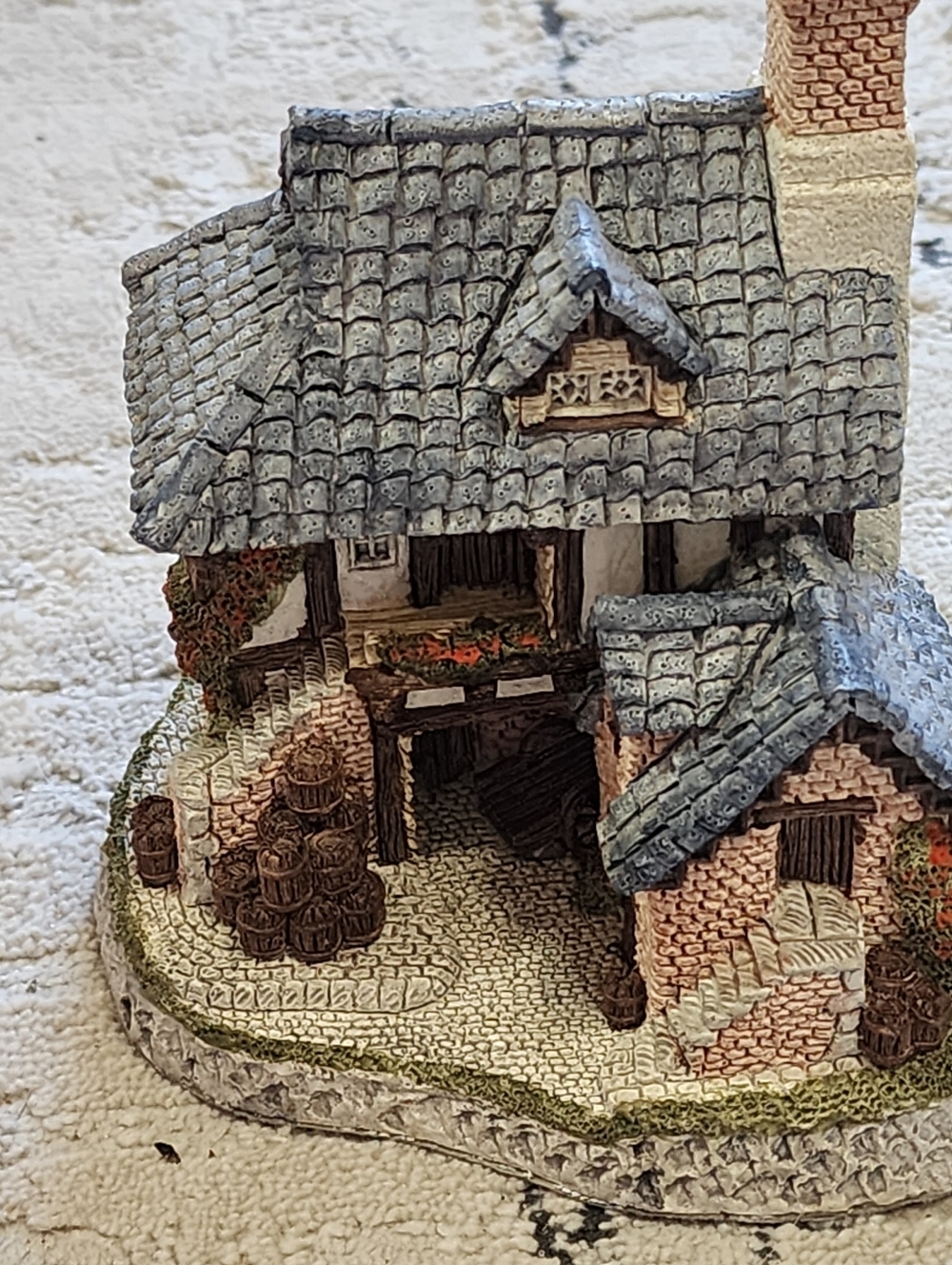 David Winters Cottages "Coopers Cottage" 1985 In Box Handmade & Hand Painted